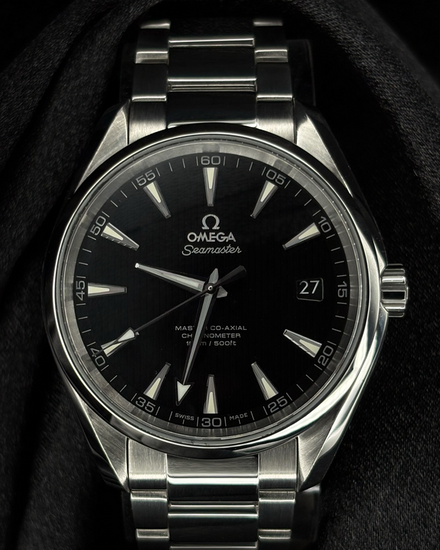 2023 Omega Seamaster Aqua Terra 150M 41.5MM Black Dial Steel Bracelet (231.10.42.21.01.003)