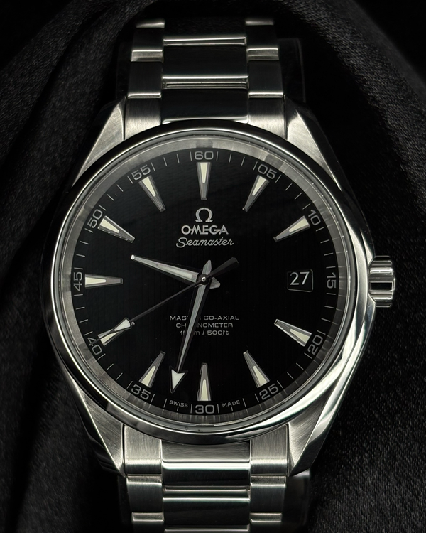 2023 Omega Seamaster Aqua Terra 150M 41.5MM Black Dial Steel Bracelet (231.10.42.21.01.003)