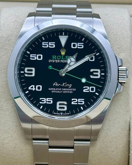 2025 Rolex Air-King 40MM Black Dial Oyster Bracelet (126900)