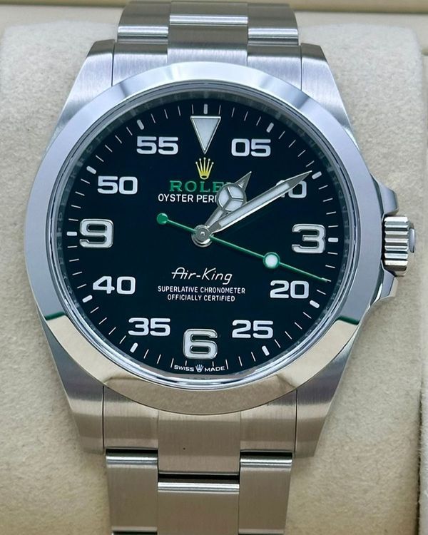 2025 Rolex Air-King 40MM Black Dial Oyster Bracelet (126900)