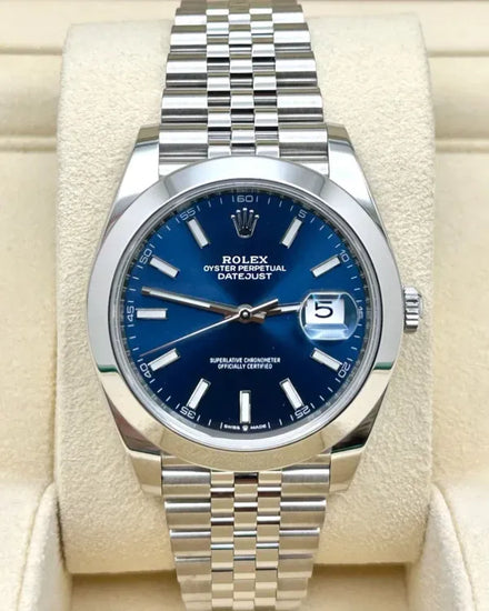 2020 Rolex Datejust 41MM Blue Dial Jubilee Bracelet (126300)
