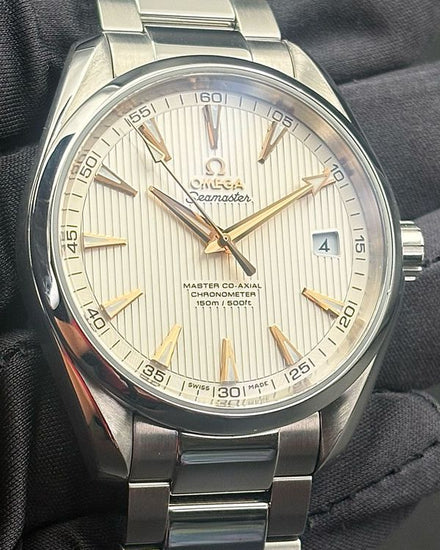 2018 Omega Seamaster Aqua Terra 150M 41.5MM White Dial Steel Bracelet (231.13.42.21.02.003)