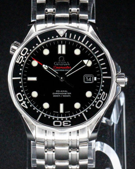 No Reserve - 2024 Omega Seamaster Diver 300M 41MM Black Dial Steel Bracelet (212.30.41.20.01.003)