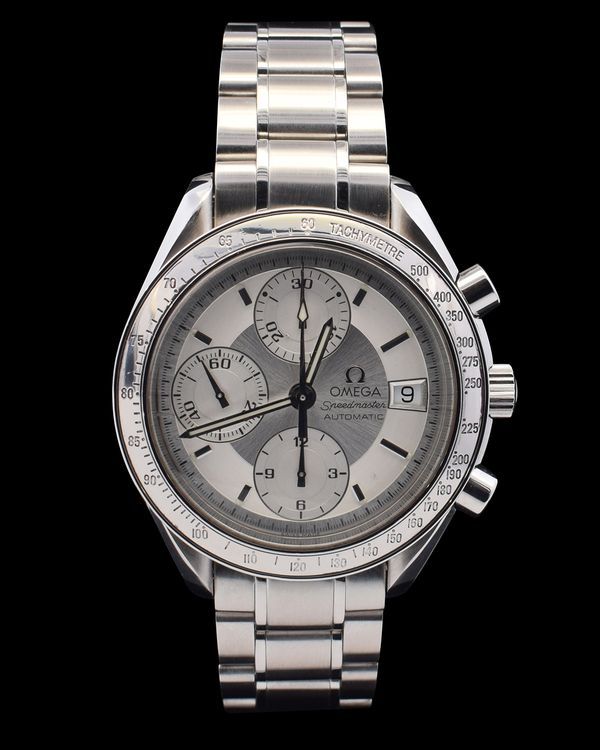 Omega Speedmaster Date 39MM Silver Dial Steel Bracelet (3513.30.00)