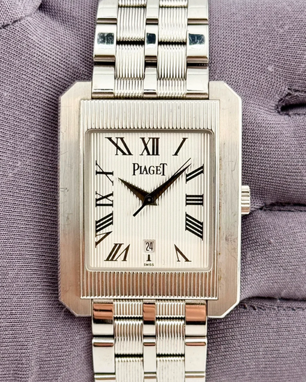 Piaget Protocole 31MM Silver Dial White Gold Bracelet (26100)