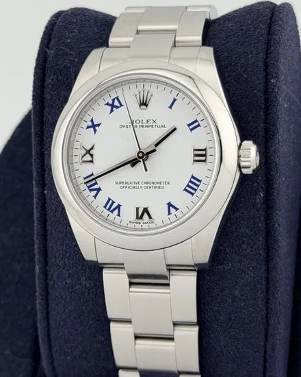 2015 Rolex Oyster Perpetual 31MM White Dial Oyster Bracelet (177200)