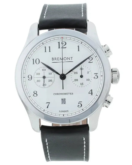 Bremont ALT1-C 43MM White Dial Leather Bracelet (ALT1-C-P-WH-R-S)