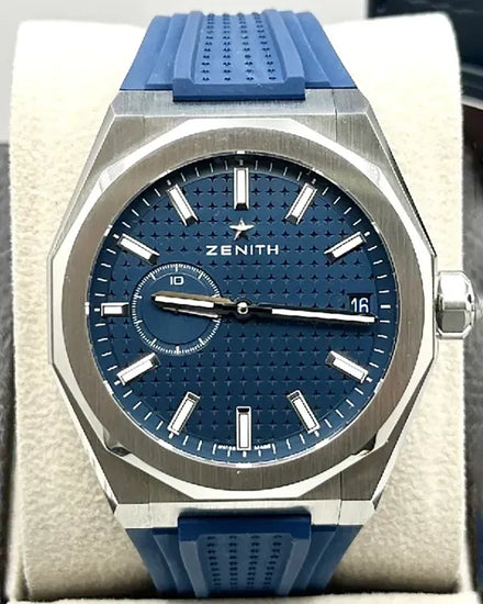 2022 Zenith Defy Skyline 41MM Blue Dial Rubber Strap (03.9300.3620/51.I001)