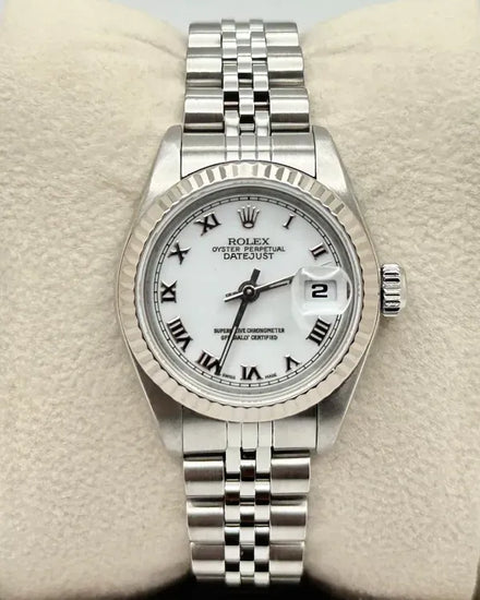 2006 Rolex Lady-Datejust 26MM White Dial Jubilee Bracelet (79174)