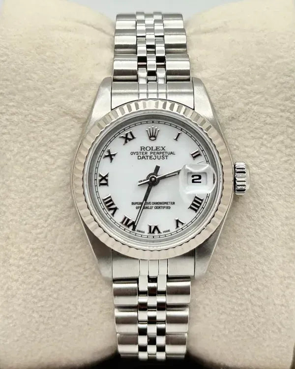 2006 Rolex Lady-Datejust 26MM White Dial Jubilee Bracelet (79174)
