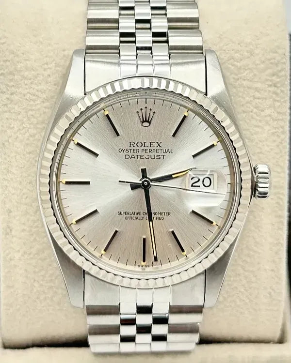 1985 Rolex Datejust 36MM Silver Dial Jubilee Bracelet (16014)