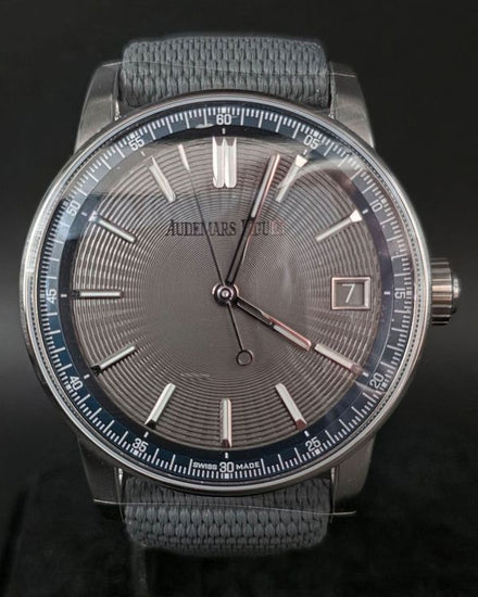 2025 Audemars Piguet Code 11.59 41MM Grey Dial Rubber Strap (15210ST.OO.A009KB.01)