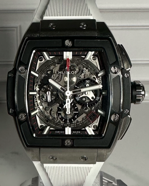 Hublot Spirit of Big Bang 42MM Skeleton Dial Rubber Strap (641.NM.0173.LR)