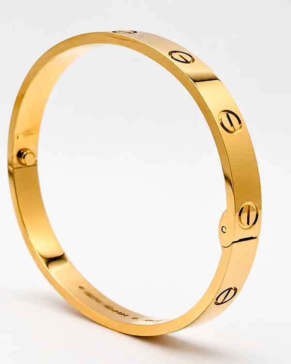 2026 Cartier Love Classic Bracelet 6MM 18 Yellow Gold (CRB60811518)