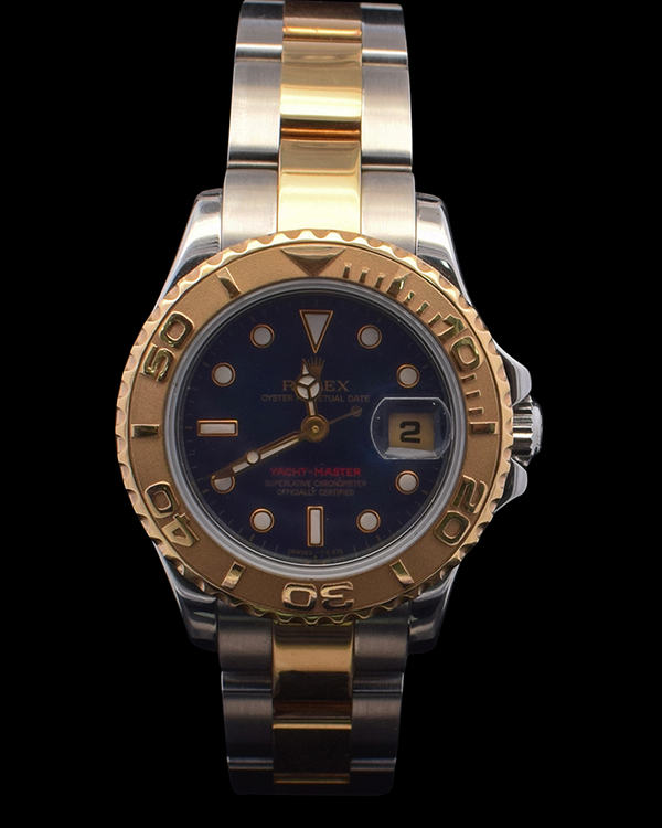 1996 Rolex Yacht-Master 29MM Blue Dial Two-Tone Oyster Bracelet (69623)