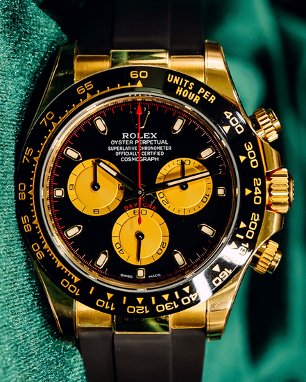 2022 Rolex Cosmograph Daytona 40MM Black Dial Oysterflex Strap (116518LN)