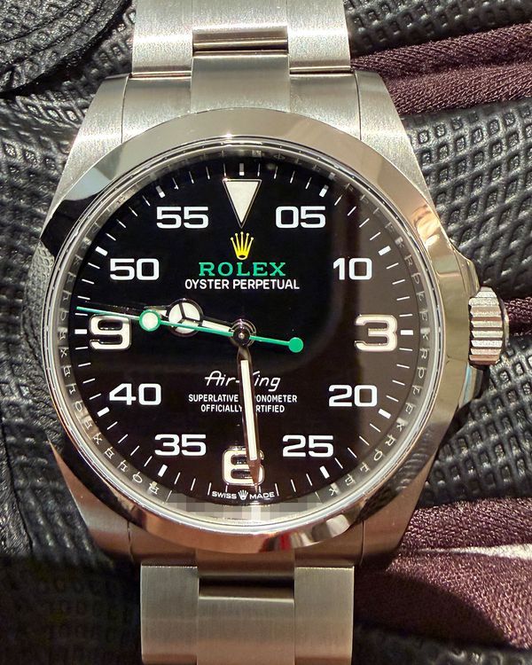 2026 Rolex Air-King 40MM Black Dial Oyster Bracelet (126900)