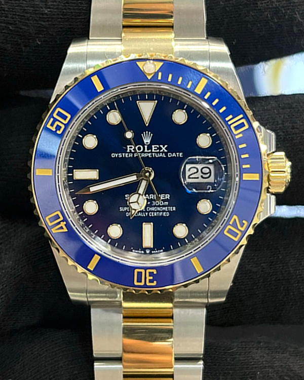 2026 Rolex Submariner Date "Bluesy" 41MM Blue DIal Two-Tone Oyster Bracelet (126613LB)