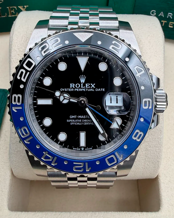 2026 Rolex GMT-Master II "Batgirl" 40MM Black Dial Jubilee Bracelet (126710BLNR)