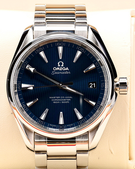 2021 Omega Seamaster Aqua Terra 150M 41.5MM Blue Dial Steel Bracelet (231.10.42.21.03.003)