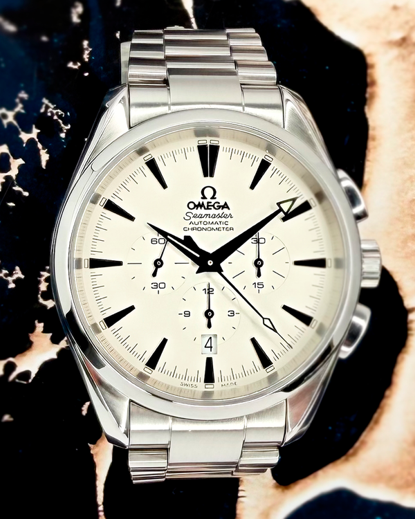 Omega Seamaster Aqua Terra 150M 42.2MM White Dial Steel Bracelet (2512.30.00)