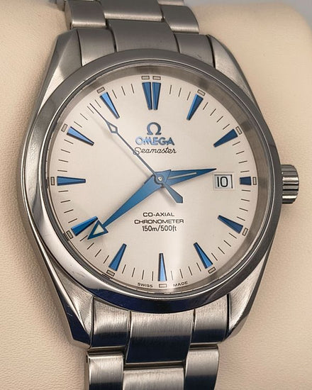 Omega Seamaster Aqua Terra 39.2MM White Dial Steel Bracelet (2503.33.00)