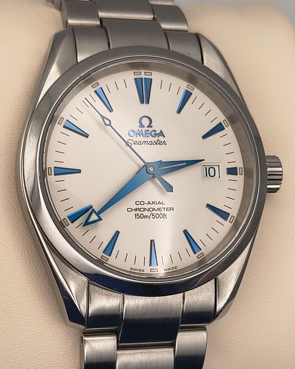 Omega Seamaster Aqua Terra 39.2MM White Dial Steel Bracelet (2503.33.00)