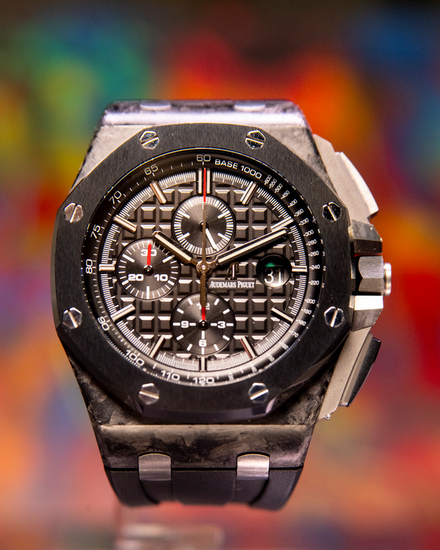 2015 Audemars Piguet Royal Oak Offshore Chronograph 44MM Black Dial Rubber Strap (26400AU.OO.A002CA.01)