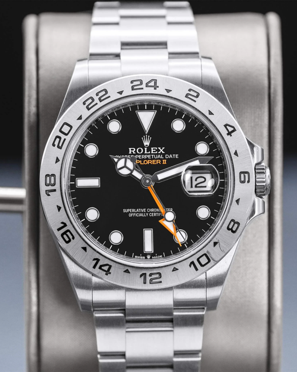 2023 Rolex Explorer II 42MM Black Dial Oyster Bracelet (226570)