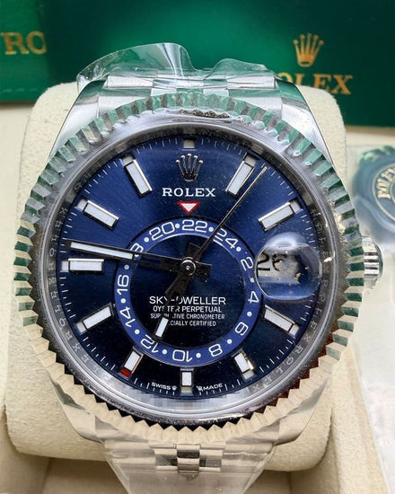 2026 Rolex Sky-Dweller 42MM Green Dial Jubilee Bracelet (336934)