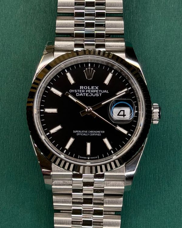 2026 Rolex Datejust 36MM Black Dial Jubilee Bracelet (126234)