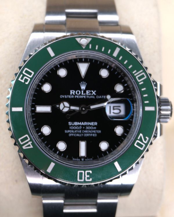 2022 Rolex Submariner Date "Starbucks" 41MM Black Dial Oyster Bracelet (126610LV)