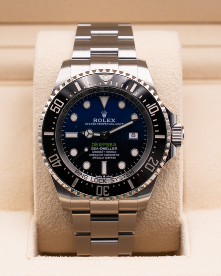 2021 Rolex Sea-Dweller Deepsea "James Cameron" 44MM Blue Dial Oyster Bracelet (126660)