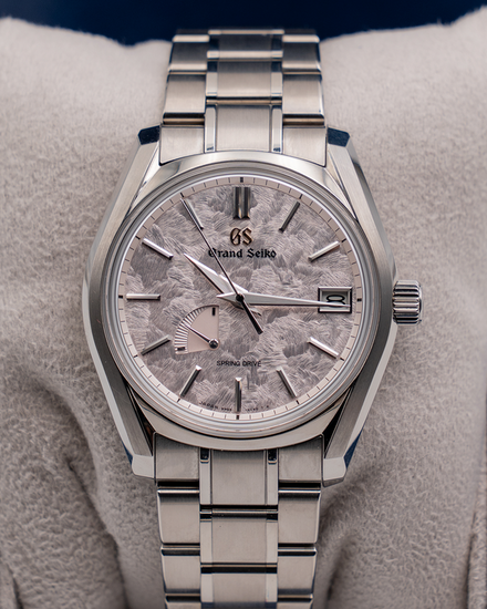 2024 Grand Seiko Heritage Collection "Shunbun" 40MM Pink Dial Titanium Bracelet (SBGA443)