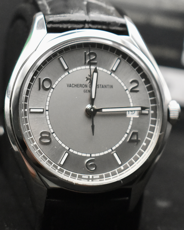2020 Vacheron Constantin Fiftysix 40MM Silver Dial Leather Strap (4600E/000A-B442)