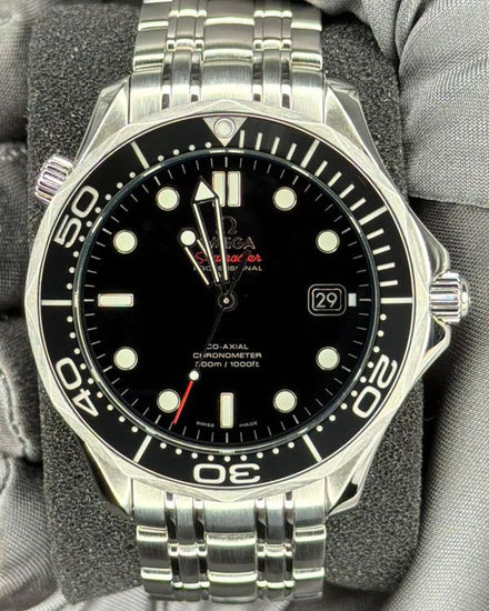 Omega Seamaster Diver 300M 41MM Black Dial Steel Bracelet (212.30.41.20.01.003)