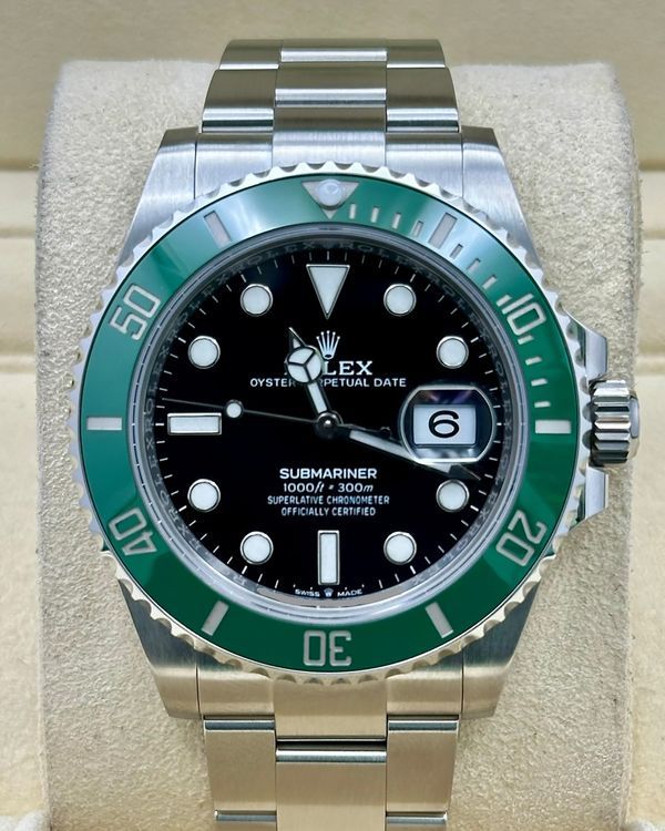 2022 Rolex Submariner Date "Starbucks" 41MM Black Dial Oyster Bracelet (126610LV)