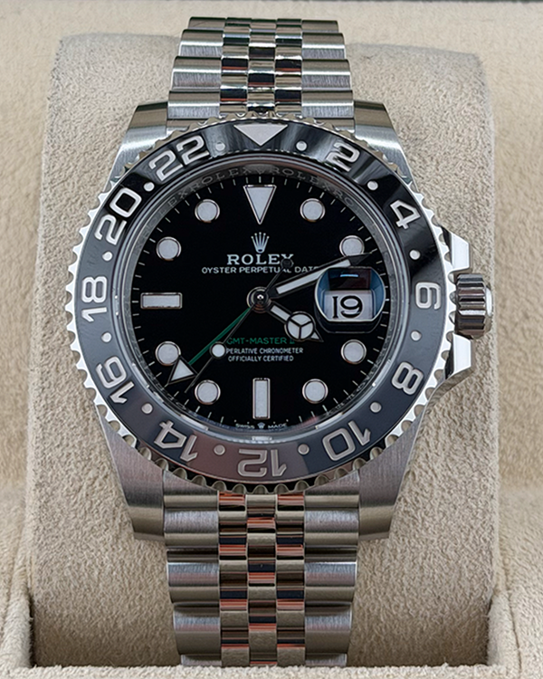 2026 Rolex GMT-Master II "Bruce Wayne" 40MM Black Dial Jubilee Bracelet (126710GRNR)