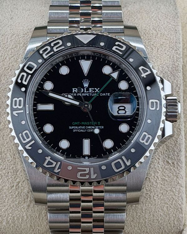 2026 Rolex GMT-Master II "Bruce Wayne" 40MM Black Dial Jubilee Bracelet (126710GRNR)