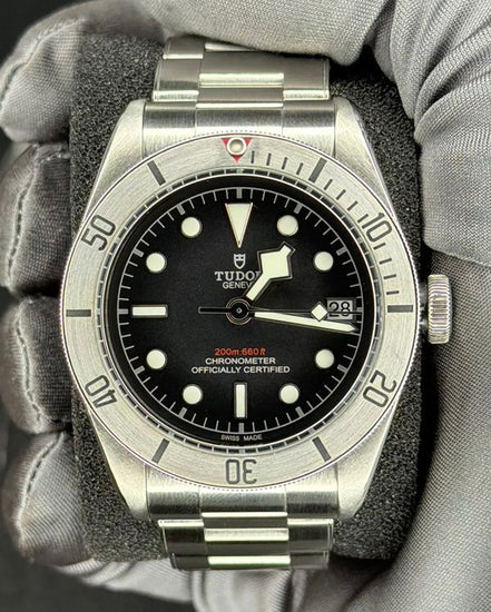 No Reserve - Tudor Black Bay 41MM Black Dial Steel Bracelet (79730)