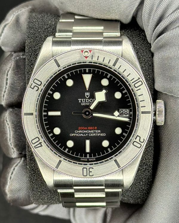 No Reserve - Tudor Black Bay Steel 41MM Black Dial Steel Bracelet (79730)