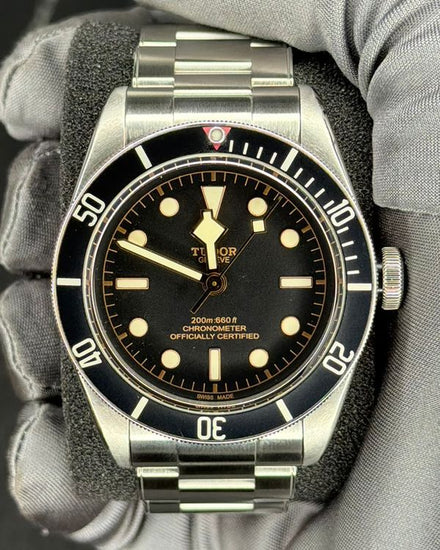 No Reserve - Tudor Black Bay Heritage 41MM Black Dial Steel Bracelet (79230N)