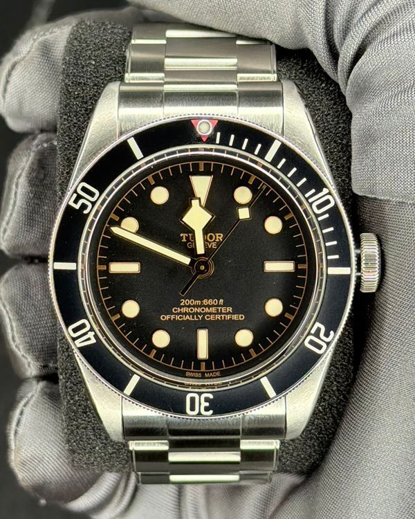 No Reserve - Tudor Black Bay Heritage 41MM Black Dial Steel Bracelet (79230N)