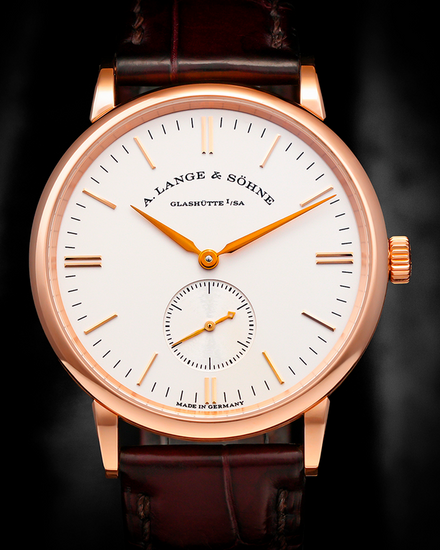 2016 A. Lange & Söhne Saxonia 35MM Silver Dial Leather Strap (219.032)