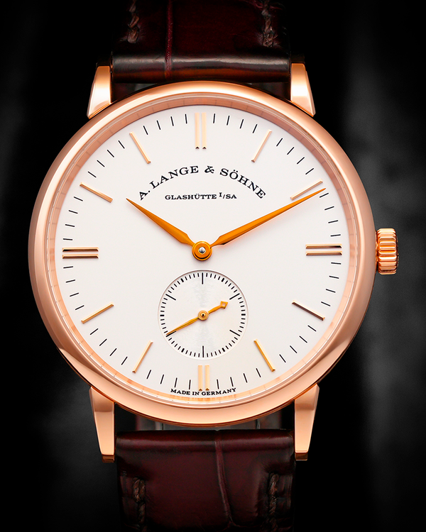 2016 A. Lange & Söhne Saxonia 35MM Silver Dial Leather Strap (219.032)