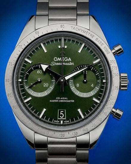 2022 Omega Speedmaster '57 40.5MM Green Dial Steel Bracelet (332.10.41.51.10.001)
