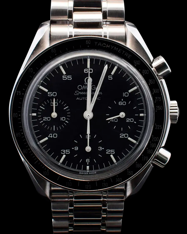Omega Speedmaster Reduced 39MM Black Dial Steel Bracelet (3510.50.00)