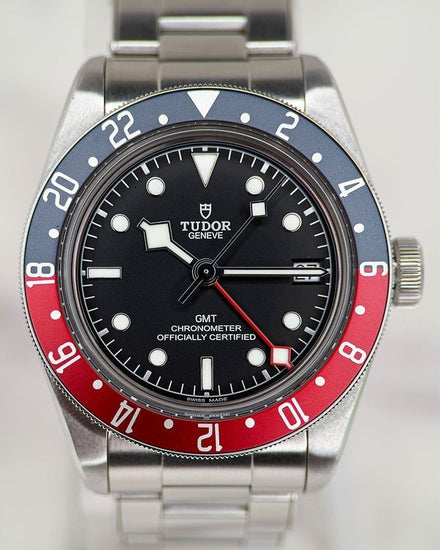 No Reserve - 2019 Tudor Black Bay GMT "Pepsi" 41MM Black Dial Steel Bracelet (79830RB)