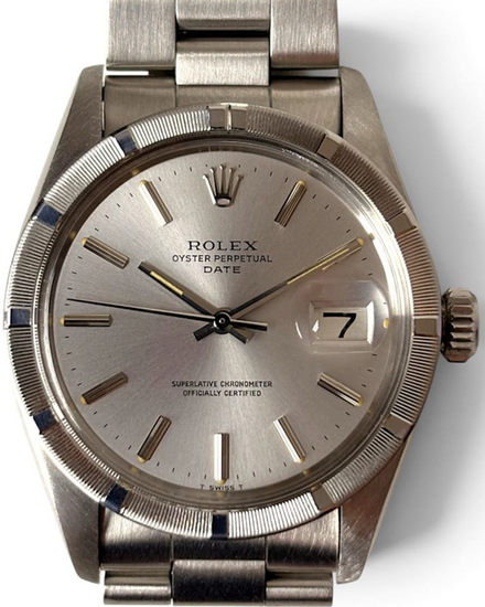 Rolex Oyster Perpetual Date 34MM Silver Dial Oyster Bracelet (1501)