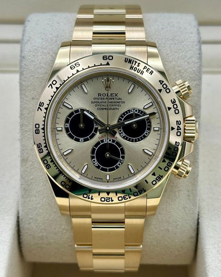 2026 Rolex Cosmograph Daytona 40MM Champagne Dial Yellow Gold Oyster Bracelet (126508)